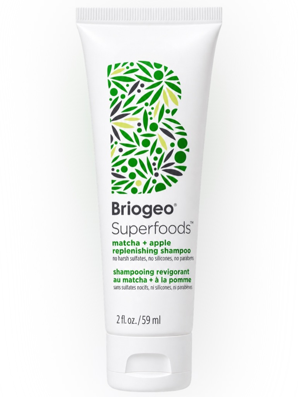 Briogeo Superfoods Matcha + Apple Replenishing Shampoo - 59 ml